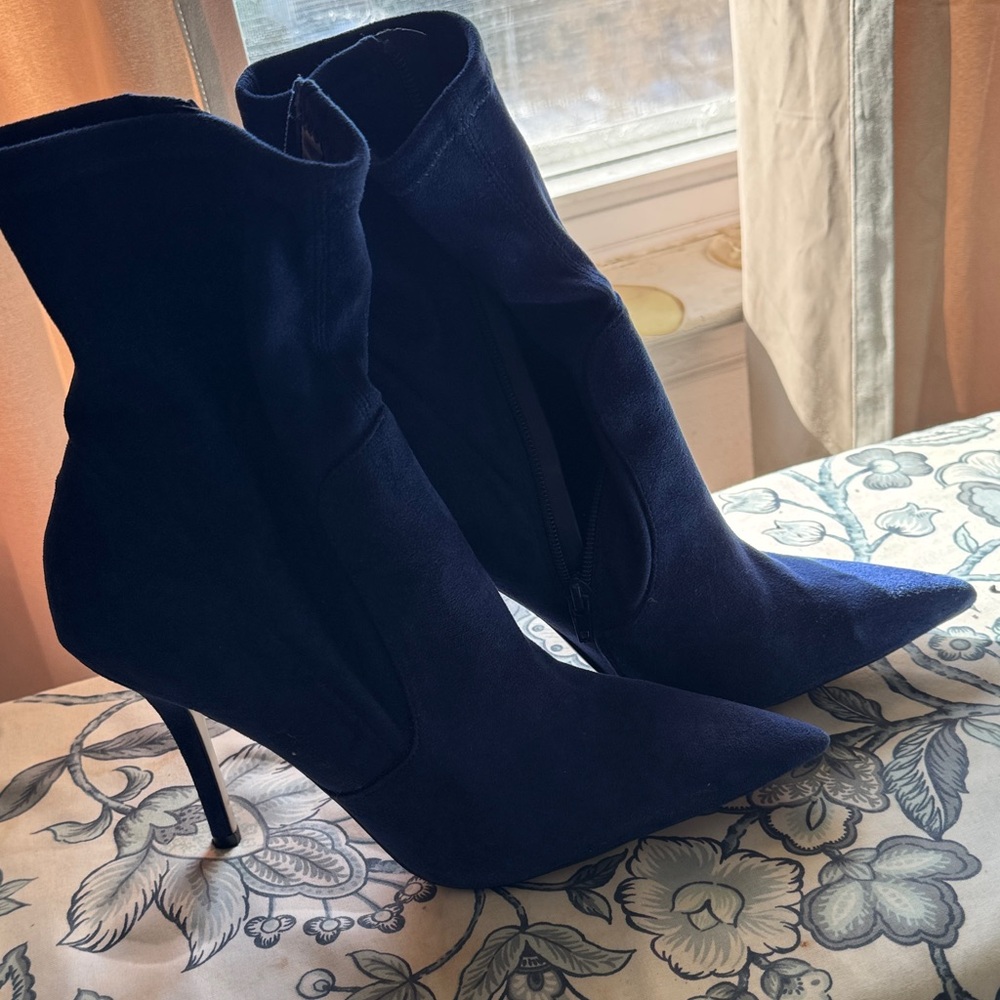 Aldo Dark Blue Women's Ankle Booties